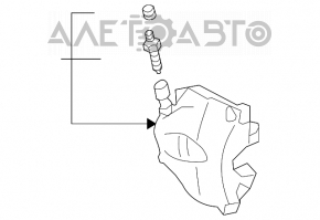 Suportul frontal stânga Audi Q3 8U 15-18