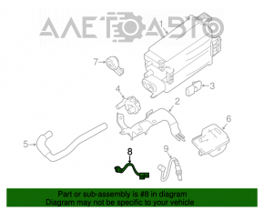 Sonda lambda pentru primul Nissan Rogue 14-16