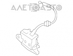 Inchidere capac portbagaj Hyundai Sonata 15-17 nou original