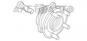 Butuc roată față dreapta Hyundai Sonata 15-19 nou OEM original