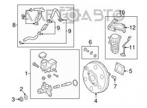 Amplificator de vid Hyundai Sonata 15-19