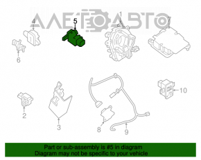 Senzor airbag spate stânga Nissan Rogue 14-20