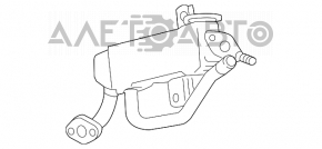 Radiator EGR Toyota Camry v50 12-14 hibrid SUA, șuruburile sunt rupte.