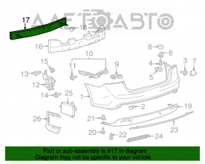 Amplificatorul pentru bara spate Toyota Avalon 13-18