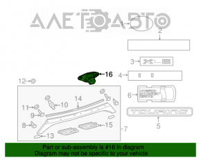 Camera de vizionare spate pentru Toyota Avalon 13-18