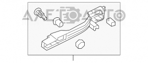 Механизм ручки двери передней правой Honda Civic X FC 16-21 4d новый OEM оригинал