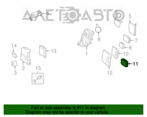 ASAMBLAREA COMPUTERULUI DE CONTROL AL TRANSMISIEI Lexus CT200h 11-17