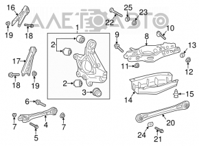 Capac spate stânga Cadillac ATS 13-