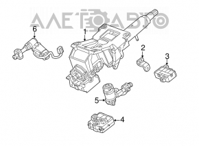 Рулевая колонка Cadillac ATS 13-