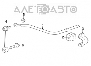 Stabilizator spate Cadillac ATS 13-14mm