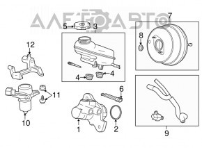 Amplificator de vidare Cadillac CTS 14-