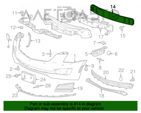 Amplificatorul de bara fata Cadillac ATS 13- nou TW neoriginal.