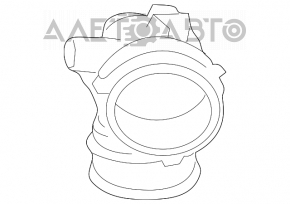 Conductă de aer cu rezonator pentru Lexus ES300h 13-18