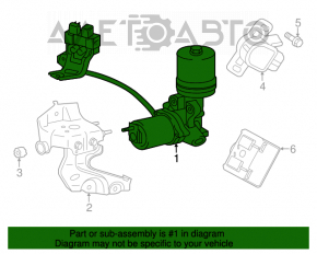 Тормозной усилитель brake booster Lexus ES300h 13-18