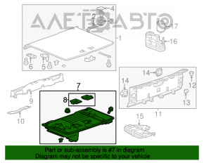 Palet pentru unelte Chevrolet Volt 11-15