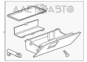 Перчаточный ящик, бардачок Chevrolet Volt 11-15