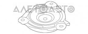 Опора амортизатора передняя левая Nissan Murano z51 09-14 OEM