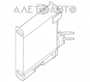 Radiatorul de răcire a uleiului cutiei de viteze automată pentru Infiniti JX35 QX60 13- nou TYC Taiwan