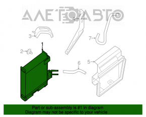 Radiatorul de răcire a uleiului cutiei de viteze automată pentru Infiniti JX35 QX60 13-