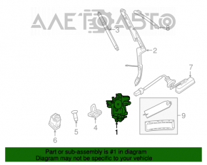 Blocare portbagaj Infiniti JX35 QX60 13-