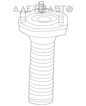 Suport amortizor spate stânga Toyota Avalon 13-18 nou OEM original