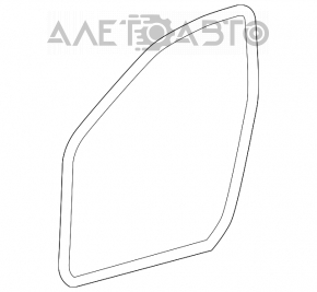 Garnitură de etanșare a cadrului ușii, față stânga, Toyota Camry v50 12-14 SUA, bej