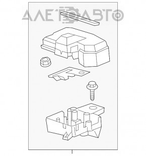 Fuse Relay-junction Block Chevrolet Volt 11-15