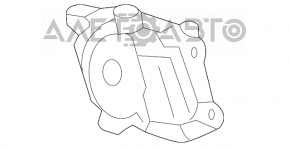 Actuator motor actionare incalzitor ventilatie Lexus CT200h 11-17 nou original OEM