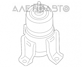 Подушка двигателя левая Nissan Murano z51 09-14