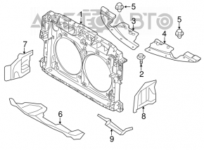 Protecția deflectorului cutiei de viteze automată Nissan Murano z51 09-14