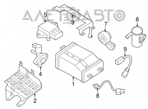 Sonda lambda spate a doua pentru Nissan Murano z51 09-14