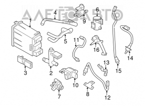 Sonda lambda spate primul Nissan Murano z51 09-14