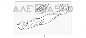 Накладка подторпедная колени водителя Nissan Murano z51 09-14 беж