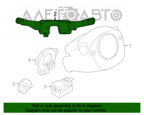 Comutatorul de sub volan Nissan Murano z51 09-14