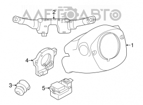 Comutatorul de sub volan Nissan Murano z51 09-14