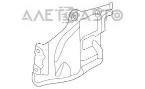 Protecția arcului drept pentru Nissan Murano z51 09-14, nou, original OEM