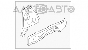 Partea din față dreapta a unui Nissan Murano z51 09-14, de culoare bordo, cu lovituri.