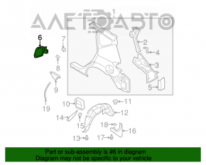 Capacul rezervorului de combustibil Nissan Murano z51 09-14