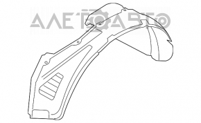 Bara de protecție față stânga Nissan Murano z51 09-14