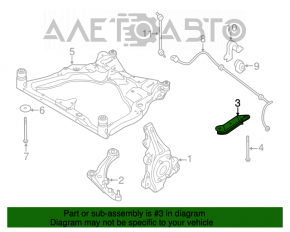 Capacul de protecție a roții din față, dreapta, pentru Nissan Murano z51 09-14