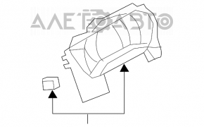 Panoul de instrumente Nissan Murano z51 09-14