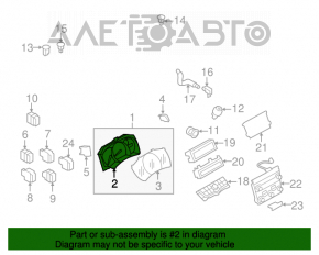 Щиток приборов Nissan Murano z51 09-14 США
