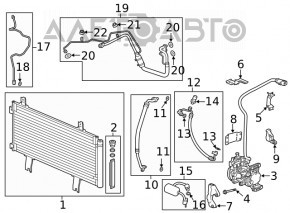 Mânerul ușii exterioare față stânga Nissan Altima 13-18 keyless, crom