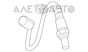 Лямбда-зонд второй Nissan Altima 13-18 2.5