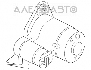 Стартер Nissan Altima Teana 13-18 2.5