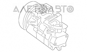 Compresorul de aer condiționat pentru Nissan Altima 13-18 2.5