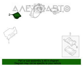 Динамик торпедный Nissan Altima 13-18 Bose