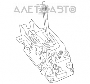 Шифтер КПП Nissan Pathfinder 13-20