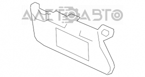 Capota dreapta SL Nissan Altima 13-18 bej