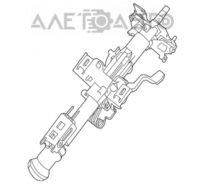 Рулевая колонка Nissan Altima 13-18